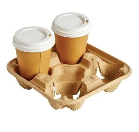 Porta Vasos de Cartón para Delivery (Paquete 100 un.)