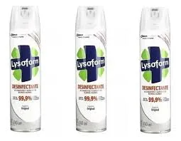 Lysoform Aerosol Desinfectante  360cc (Pack 3 un)